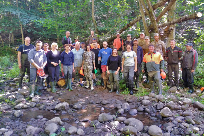 Jašas upes straujteču kopšana}