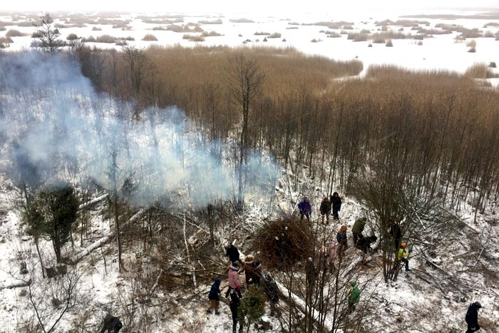 Kaņiera pilskalna piekrastes atkrūmošana}