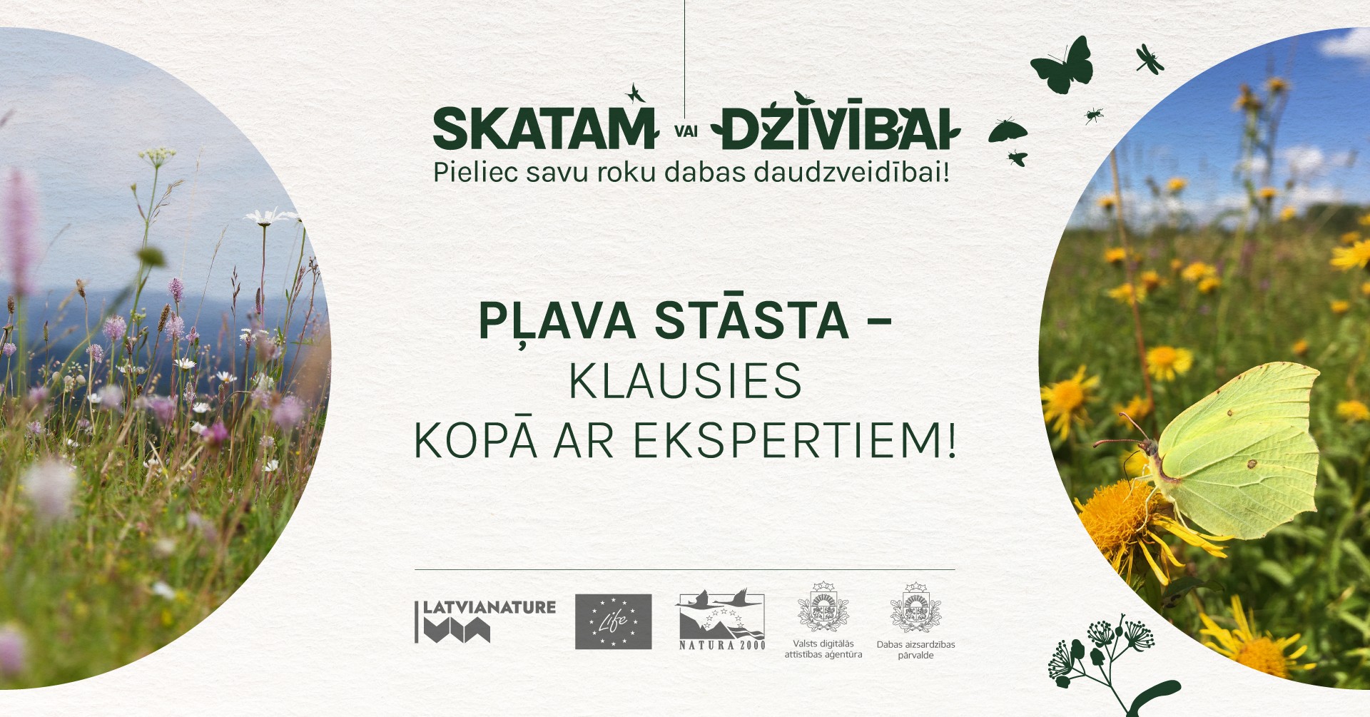 Aicina atklāt Daugavgrīvas pļavu noslēpumus dabas pētnieku pavadībā