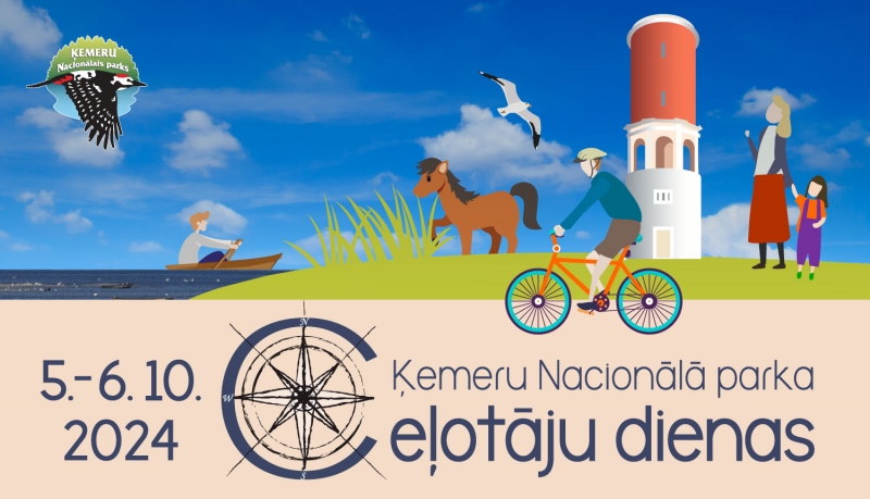 Ķmeru NP ceļotāju dienu vizuālis