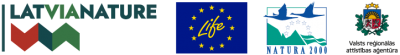 LIFE projekta LATVIANATURE, LIFE, NATURA 2000 logo